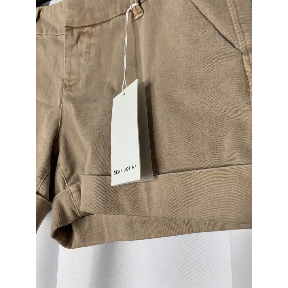 Sold Dear John NWT Clay Hampton Cuffed Bermuda Shorts Women's Size 29 - Picture 2 of 6